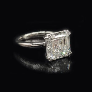 The Palais Asscher Solitaire Ring