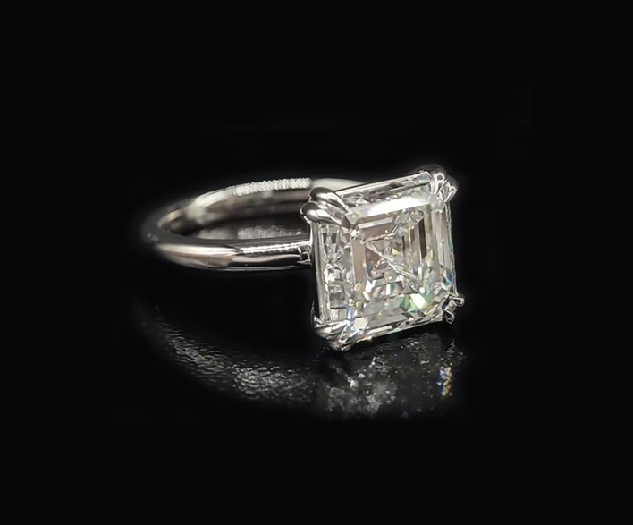 The Palais Asscher Solitaire
